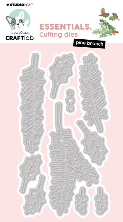 CCL Matrice de découpe branche de pin Essentials 10 pièces