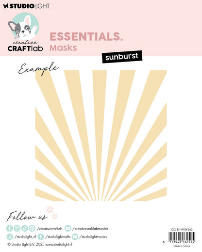 CCL Masques Sunburst Essentials 1 pièce