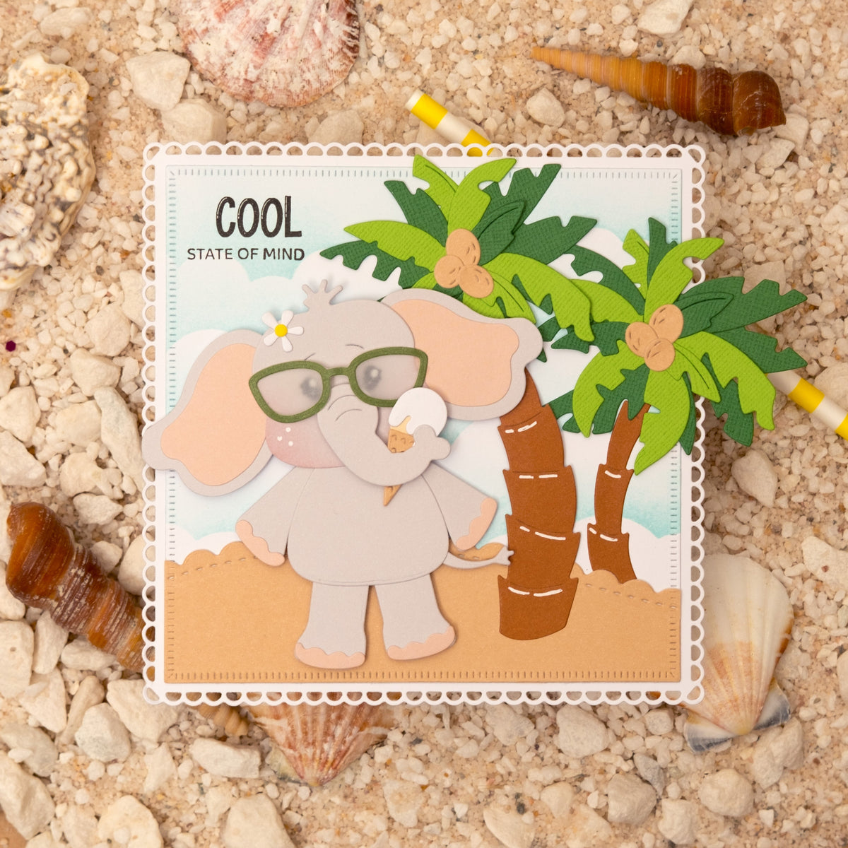 CCL Accessoires de découpe Summer Friendz 20 pièces