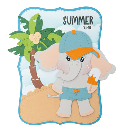 CCL Accessoires de découpe Summer Friendz 20 pièces