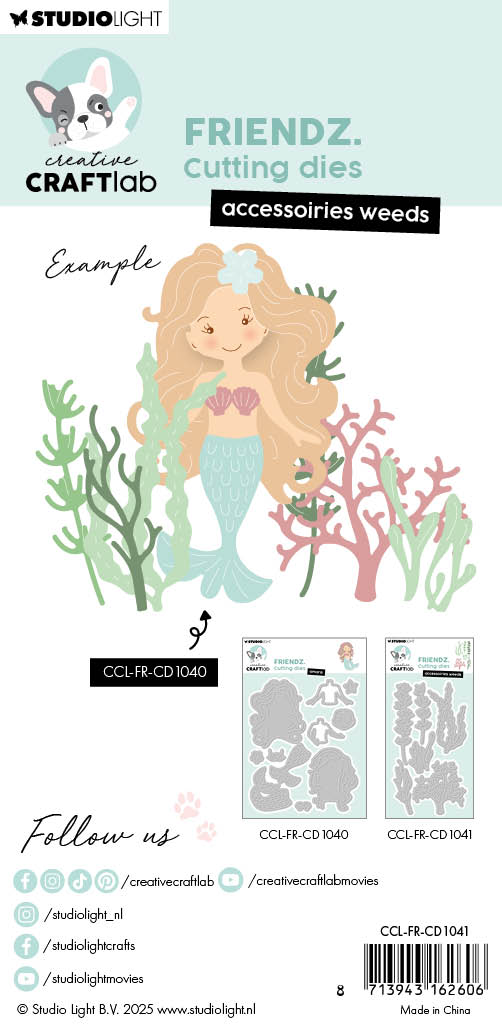 CCL Matrices de découpe Accessoires Weeds Friendz 6 Pièces
