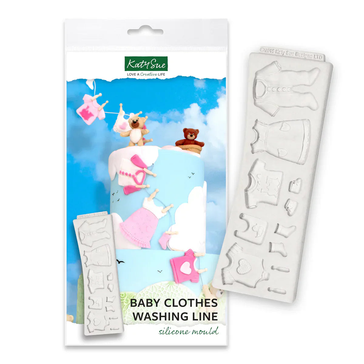 Moule en silicone pour étendoir à linge pour bébé