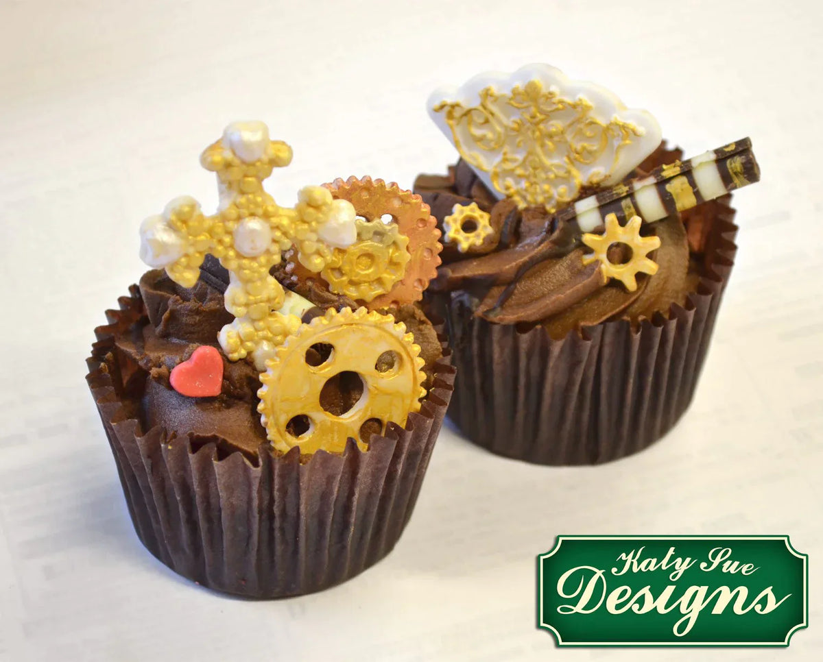 Moule en silicone, collection coins décoratifs