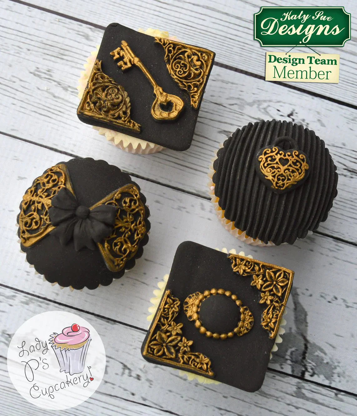 Moule en silicone, collection coins décoratifs