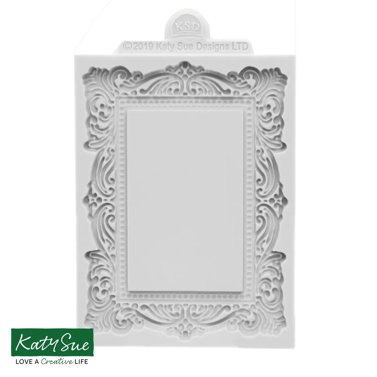 Grand moule en silicone pour cadre vintage