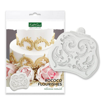 Moule en silicone Rococo Flourishes
