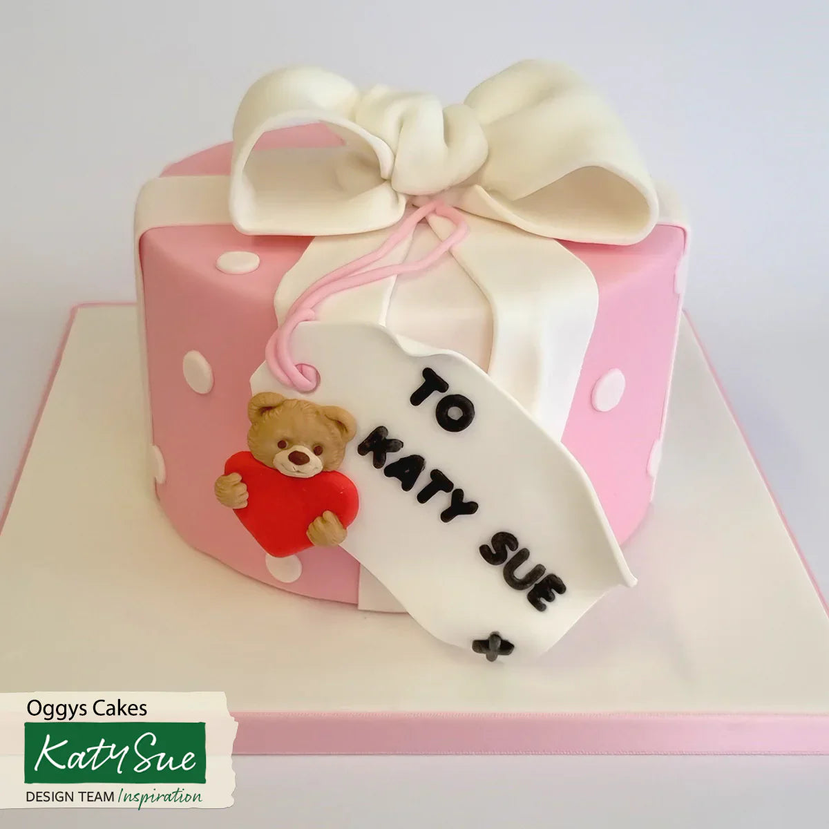 Teddy with Heart Silicone Mould
