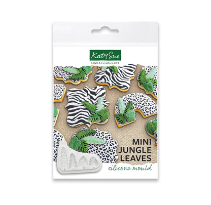 Mini Jungle Leaves Silicone Mould