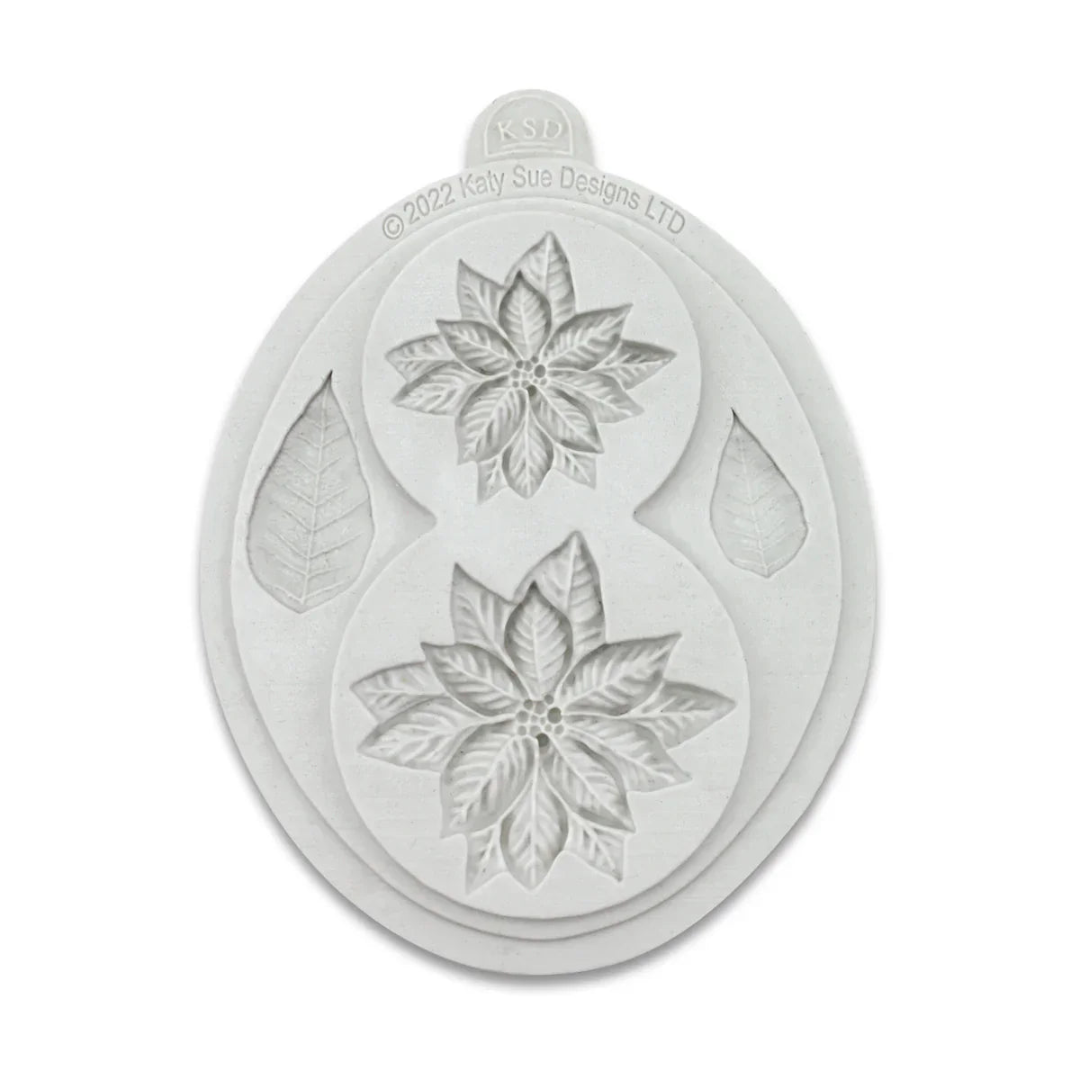 Poinsettia Duo Silicone Mould