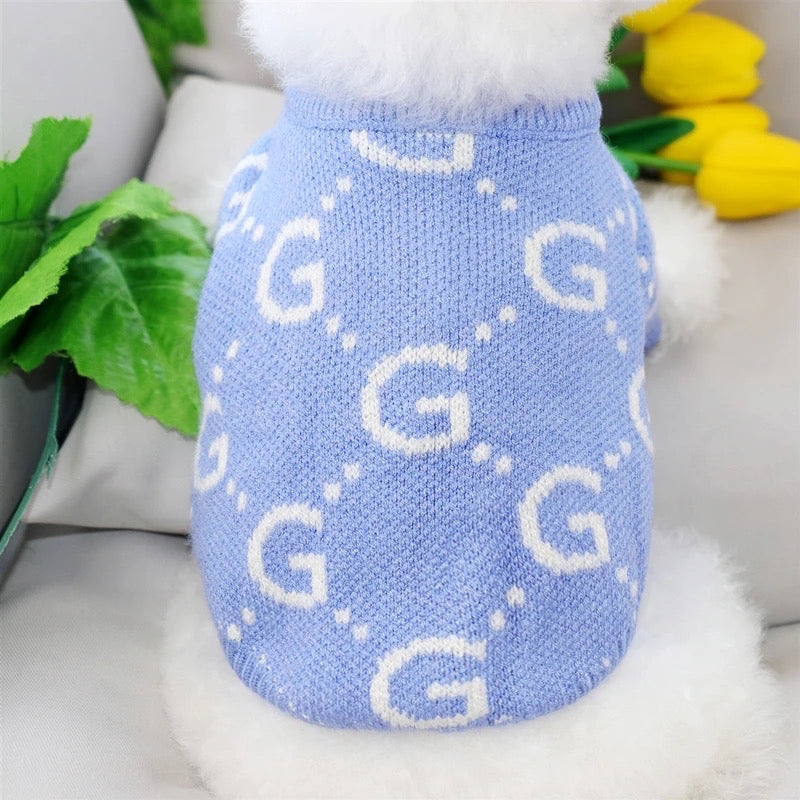 GiGi Sweater – Vêtements d'extérieur en maille de luxe pour chiens