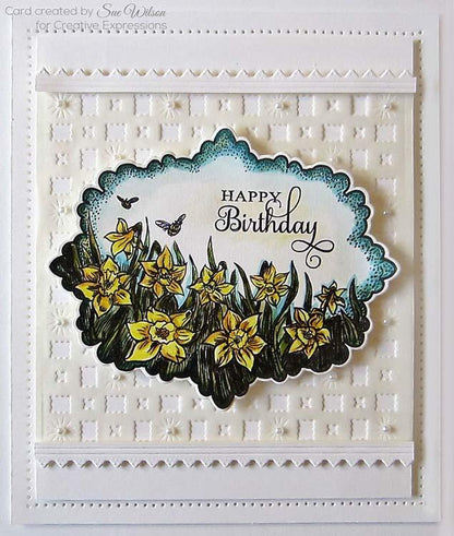 Dies by Sue Wilson Filigree Artistry Collection Fond Diagonal
