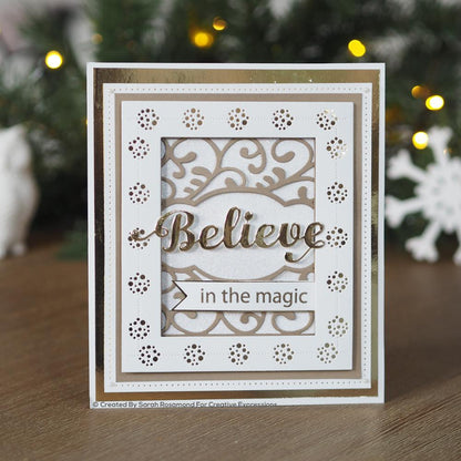 Matrices par Sue Wilson Festive Believe