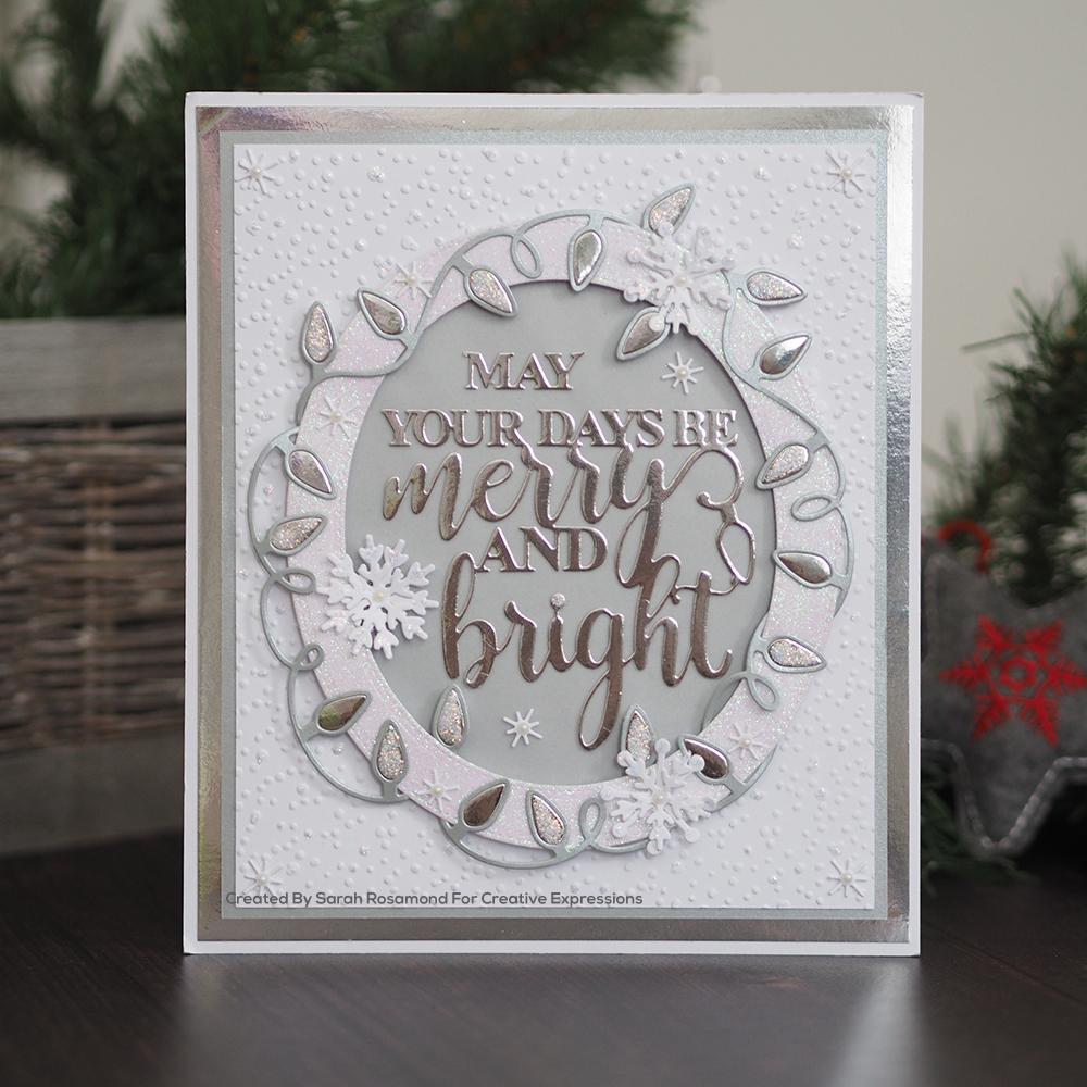 Matrices de découpe Sue Wilson Festive Merry & Bright