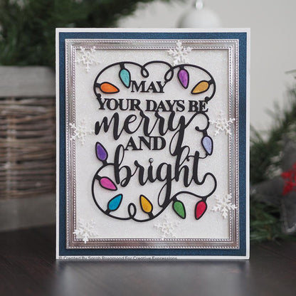 Matrices de découpe Sue Wilson Festive Merry & Bright