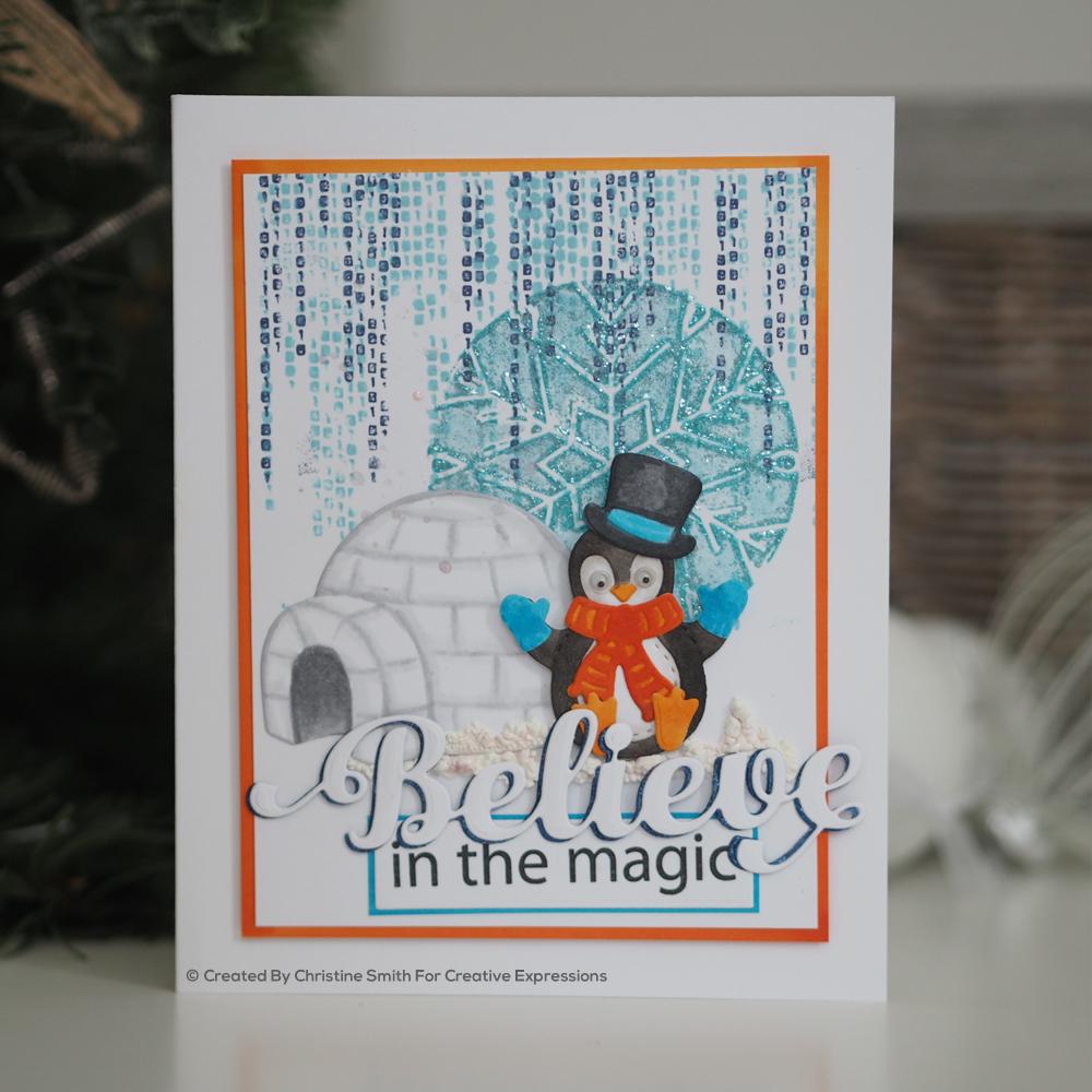 Matrices par Sue Wilson Festive Believe