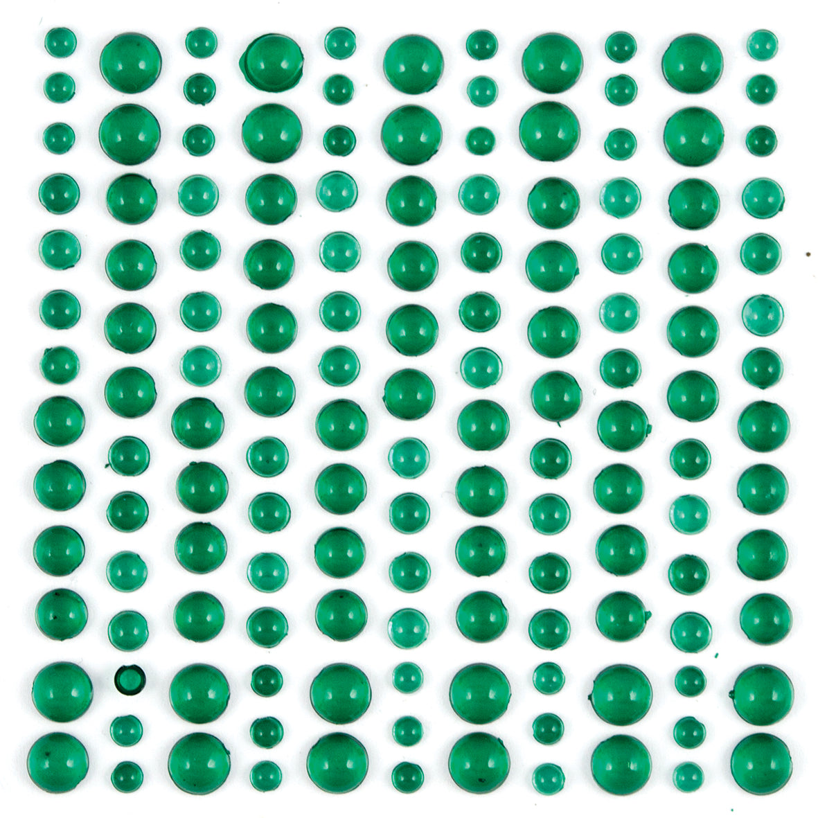 Adhésifs en forme de gouttelettes Craft Consortium - Vert