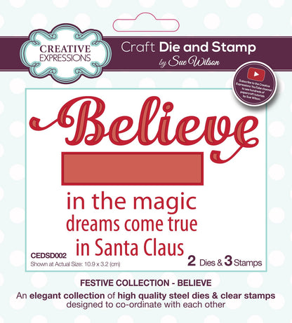 Matrices par Sue Wilson Festive Believe