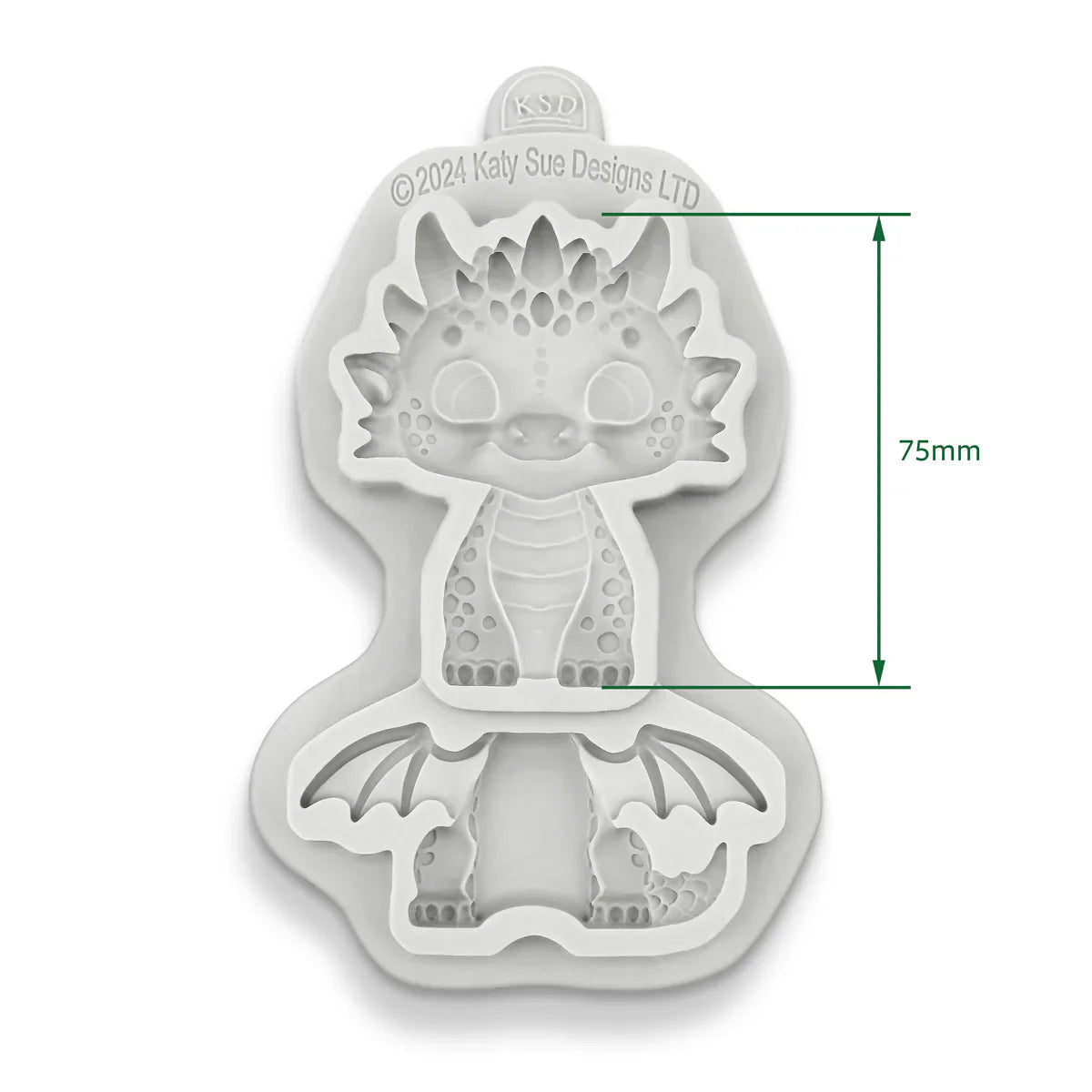 Katy Sue Easy Stand Dragon Silicone Mould