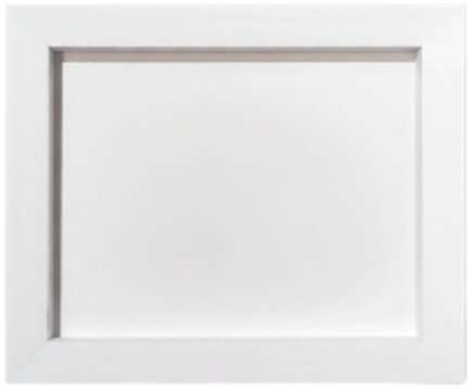 CrafTreat Formes pliant 3D - Cadres Blanc - Rectangle 6 pièces