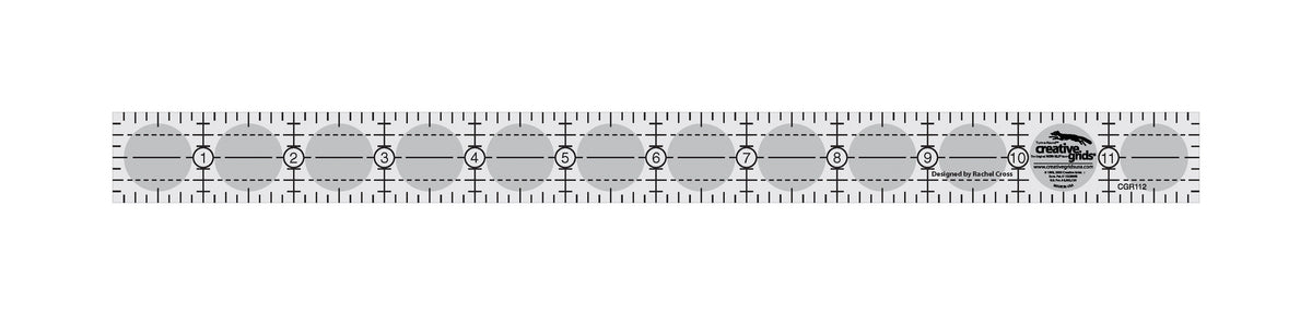 Creative Grids Quilt Ruler 1" x 12"