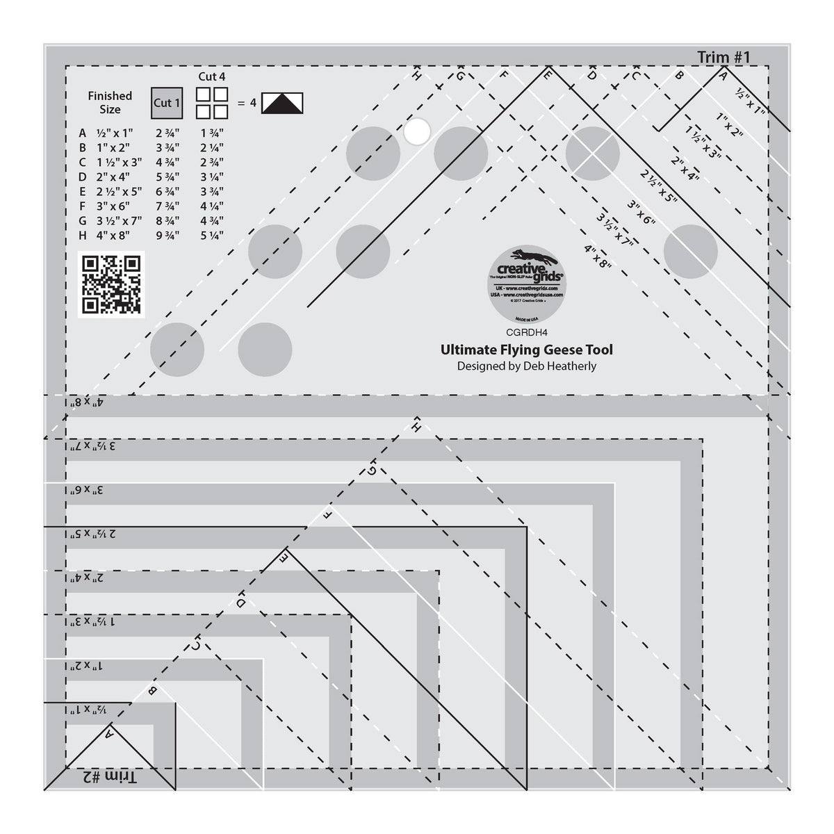 Règle Creative Grids Ultimate Flying Geese