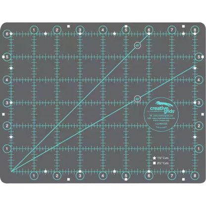 Tapis de coupe rotatif double face auto-cicatrisant Creative Grids pour le quilting et l'artisanat