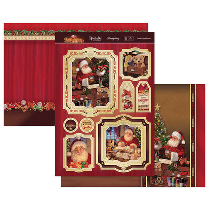 Le Père Noël : L'Atelier de Luxe – Kit de Décorations