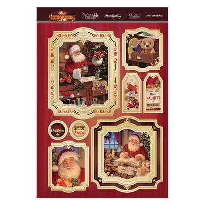 Le Père Noël : L'Atelier de Luxe – Kit de Décorations
