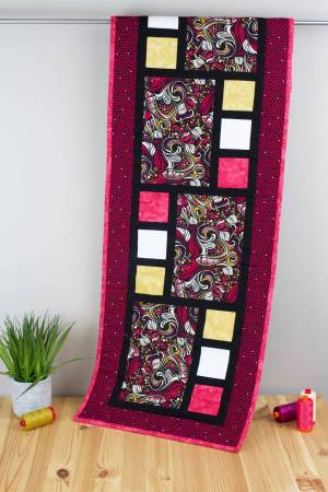 Chemin de table en patchwork « All Squared Up » CLPCLA054