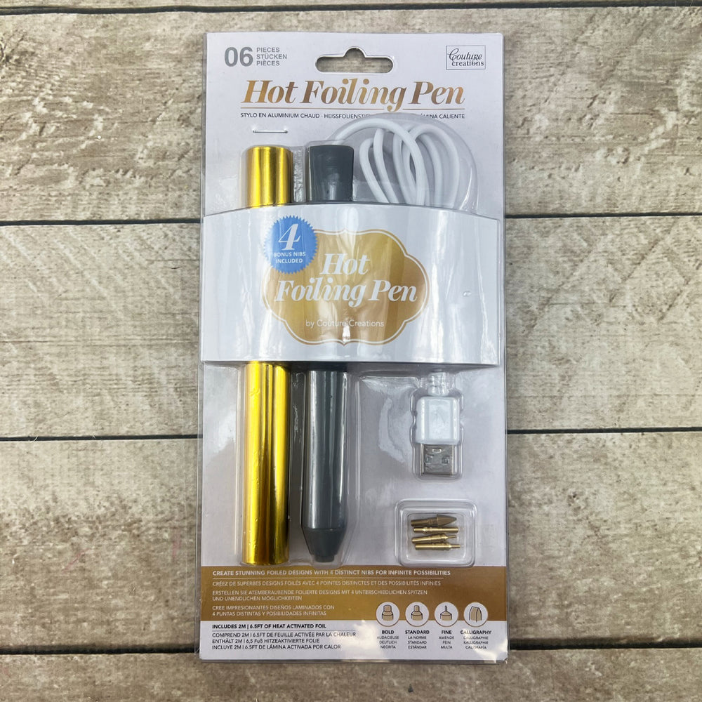 Couture Creations - Stylo de Dorure à Chaud avec 4 Embouts