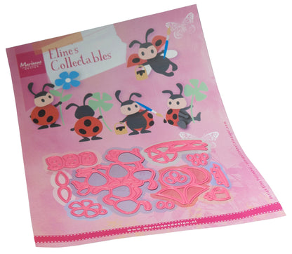 Matrice de découpe Marianne Design Collectables - Coccinelles d'Eline