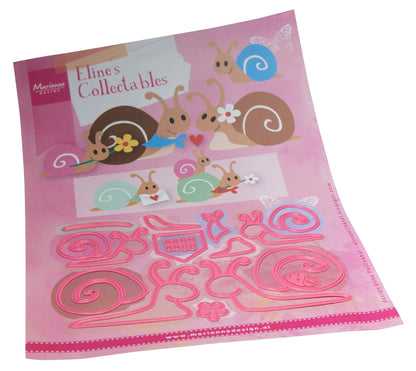 Marianne Design Collectables Die - La famille d'escargots d'Eline