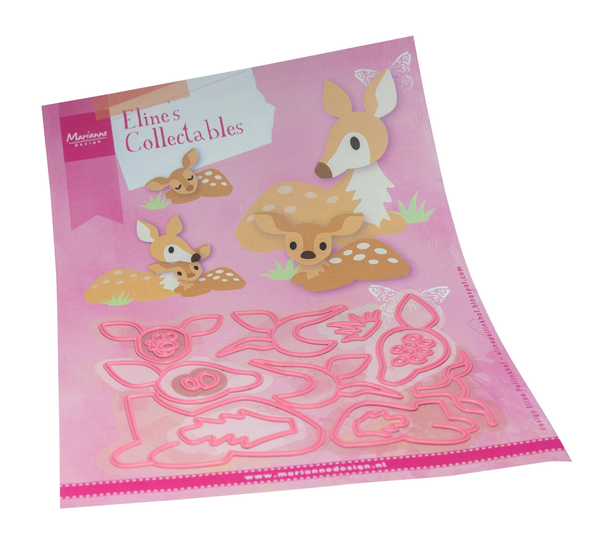 Marianne Design Matrices de découpe Collectables - Famille de cerfs d'Eline