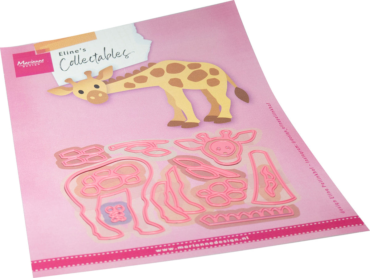 Matrice de découpe Marianne Design Collectables - Girafe d'Eline
