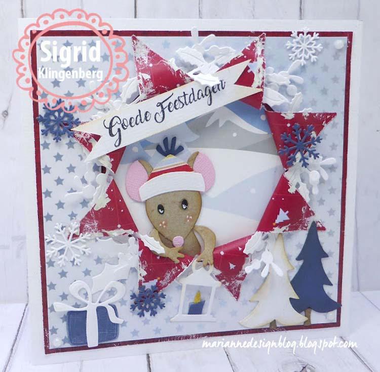 Marianne Design Craftables Pliure Étoile Ouverte