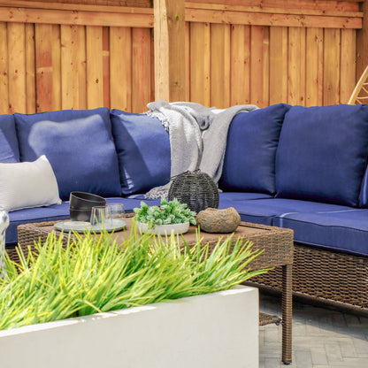 Ensemble modulaire Cambridge 4 pièces avec table basse