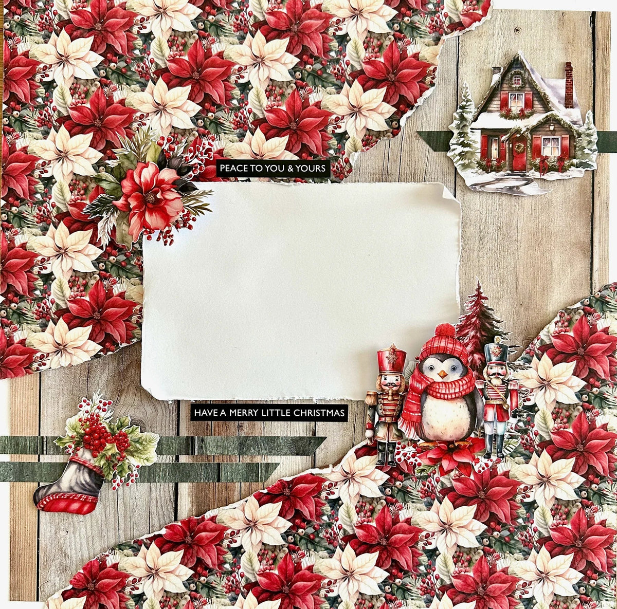 Collection de papiers 30x30 cm Jolly Holidays Basics 32595
