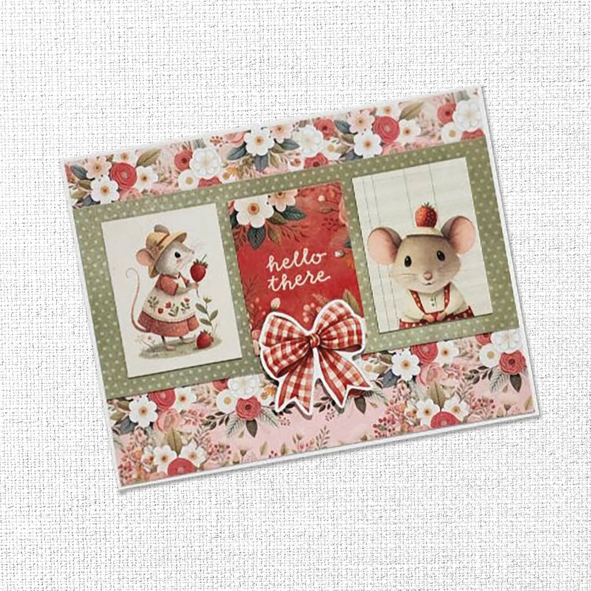 Strawberry Friends Basics 6x6 Paper Collection 34881