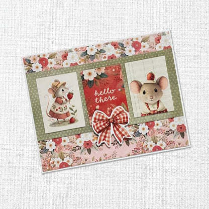 Strawberry Friends Basics 6x6 Paper Collection 34881