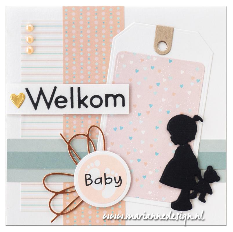 Marianne Design Creatables Matrice de découpe – Silhouette Fille