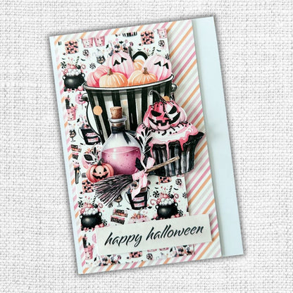 Pink Halloween Cut Aparts Paper Pack 32793