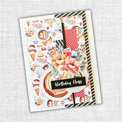 Coffee In Paris D Papier 12x12 (Lot de 12) 32316