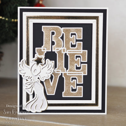 Matrice de découpe Creative Expressions Sue Wilson Christmas Angel 2021