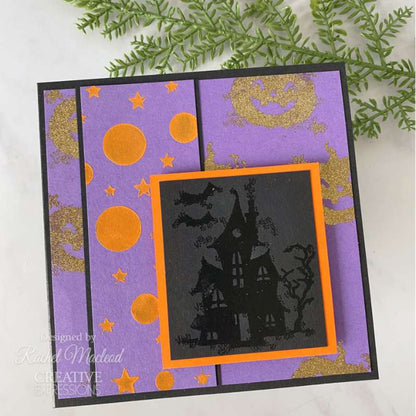 Tampons transparents Woodware Clear Singles Citrouilles sculptées 3 x 4 po
