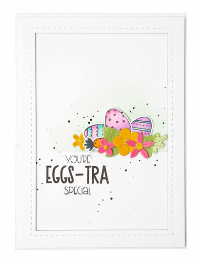 CCL Clear Stamp So Egg-cited Friendz 141x96x3mm 17 PC n°416