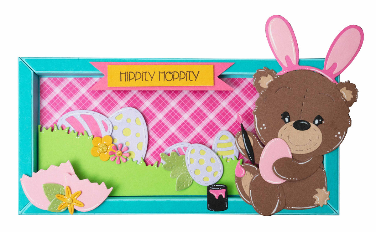 CCL Clear Stamp So Egg-cited Friendz 141x96x3mm 17 PC n°416
