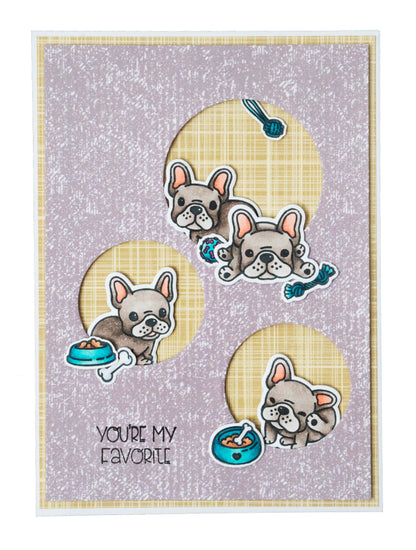 CCL Clear Stamp So Egg-cited Friendz 141x96x3mm 17 PC n°416