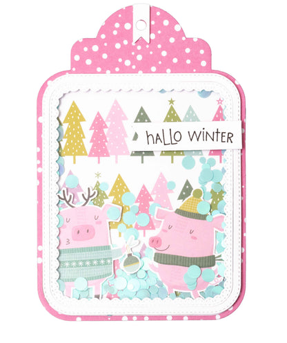 Assortiment de papiers CCL Frenkie's Xmas Friendz 210x297x3mm 12 FEUILLES n°16