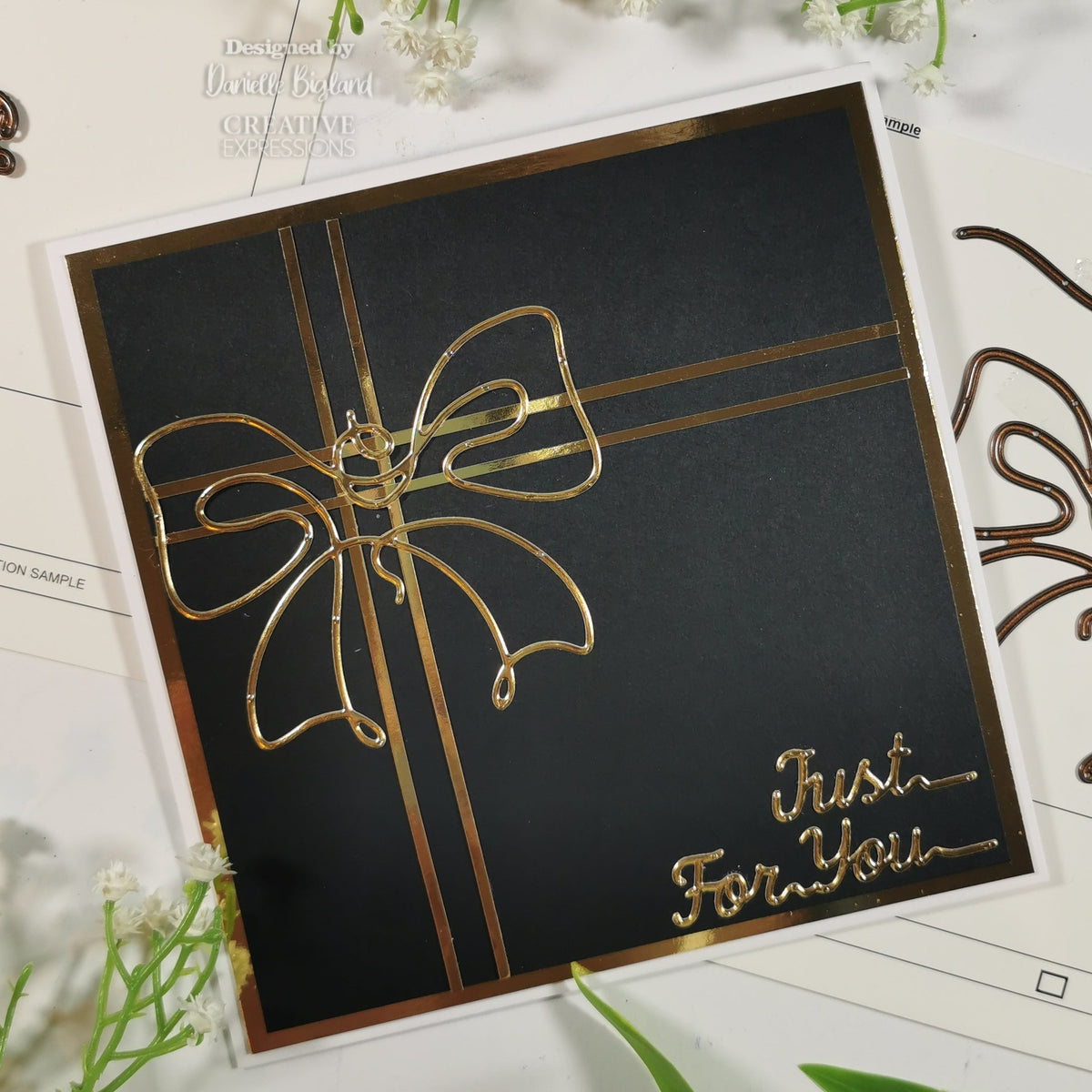 Matrices de découpe Creative Expressions Collection Une seule ligne Just For You