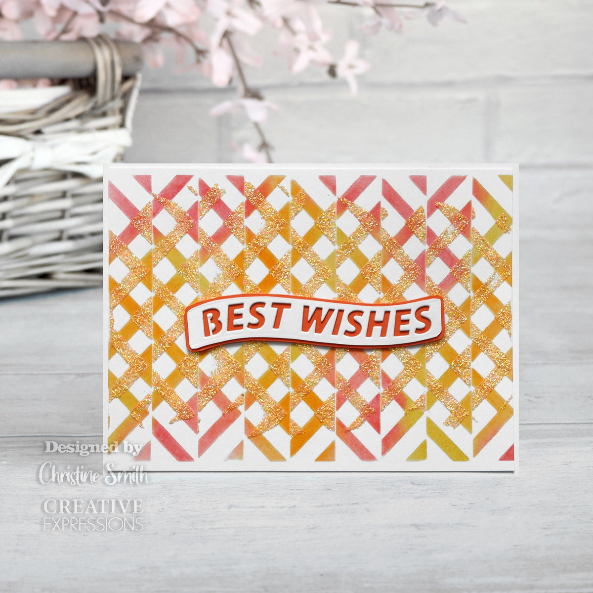 Creative Expressions Tip Top DL Pochoir 10.0 x 20.3 cm